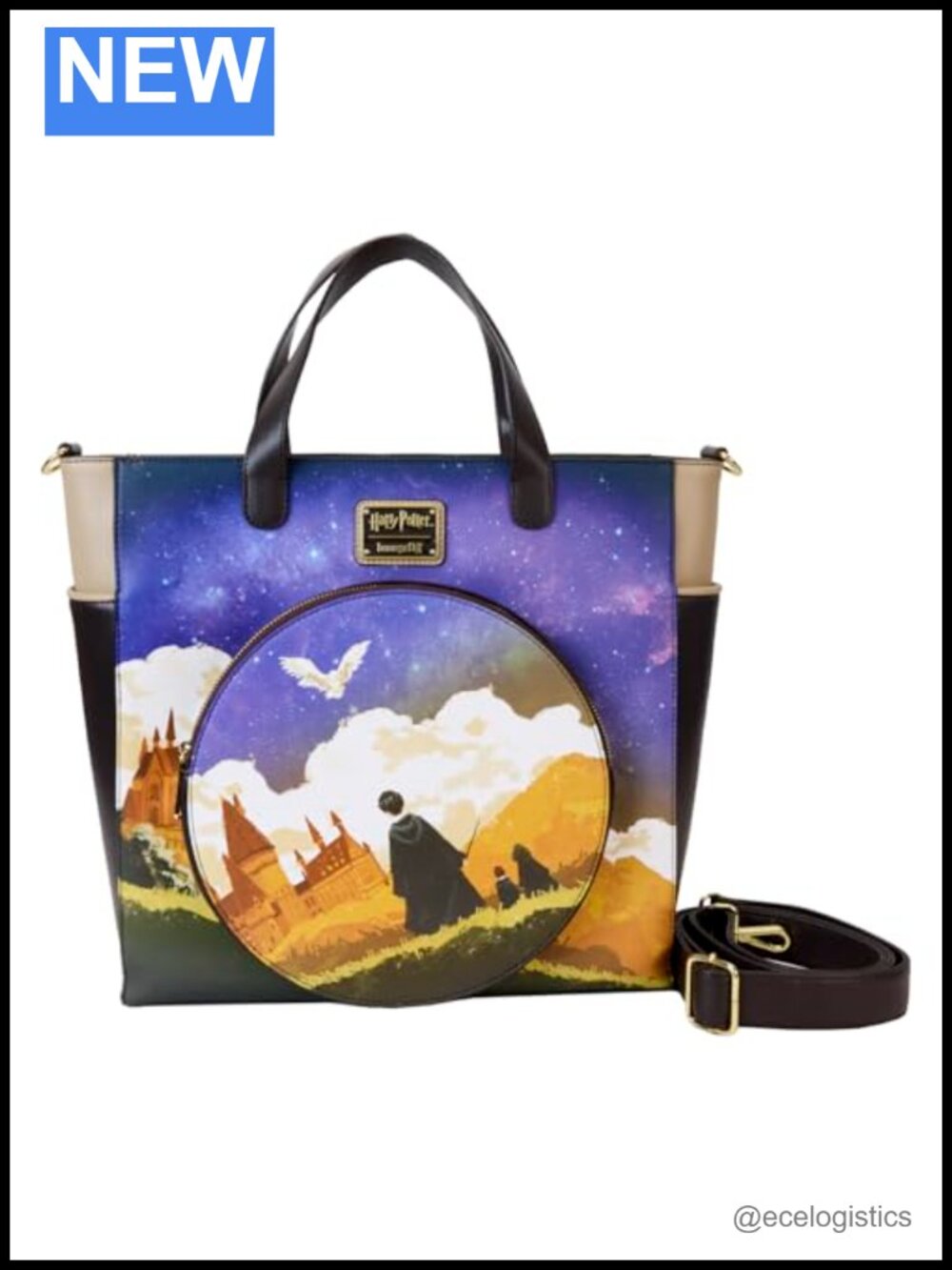 Loungefly Harry Potter Convertible Backpack Tote Vegan Leather